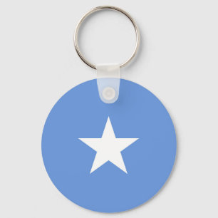 Somalia Flag Emblem Keychain