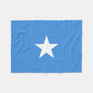 Somalia Flag Fleece Blanket