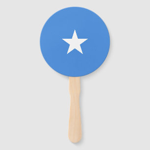 Somalia flag hand fan