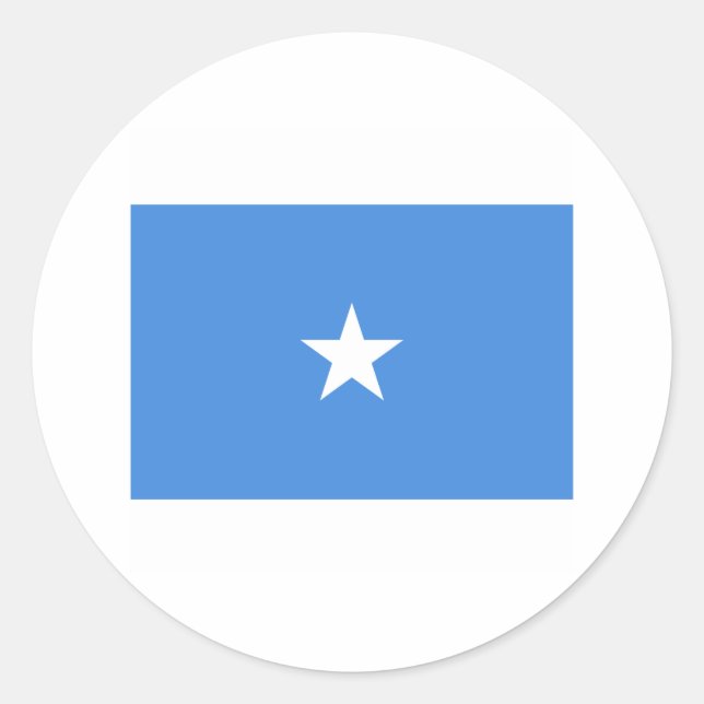 Somalia FLAG International Classic Round Sticker (Front)