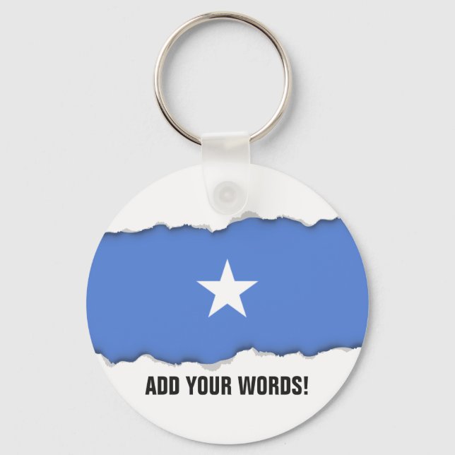 Somalia Flag Keychain (Front)
