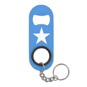 Somalia Flag Keychain Bottle Opener