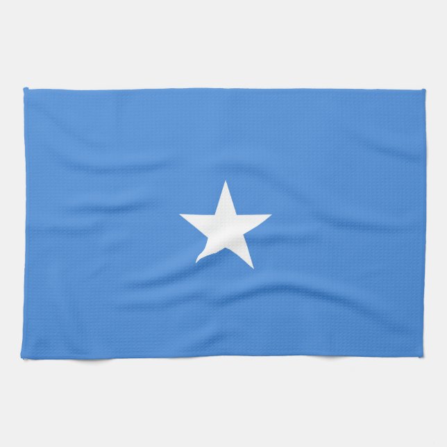 Somalia flag kitchen towel (Horizontal)