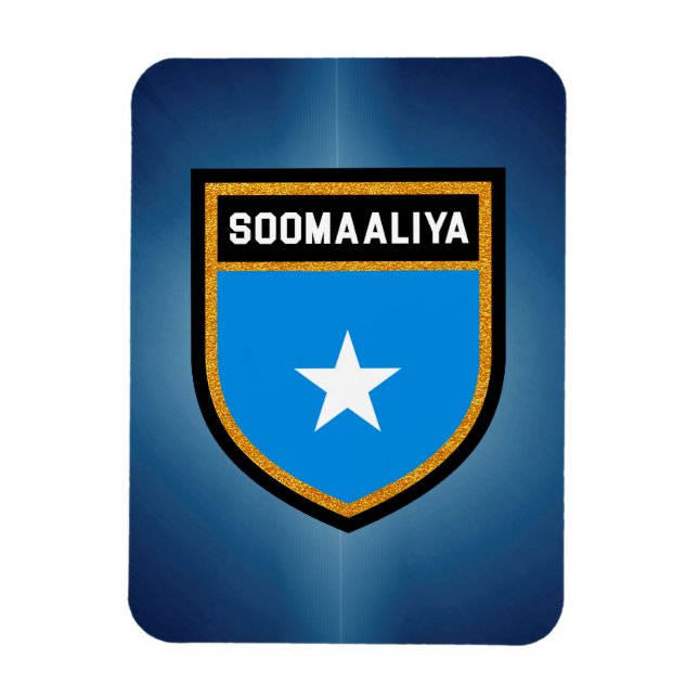 Somalia Flag Magnet (Vertical)