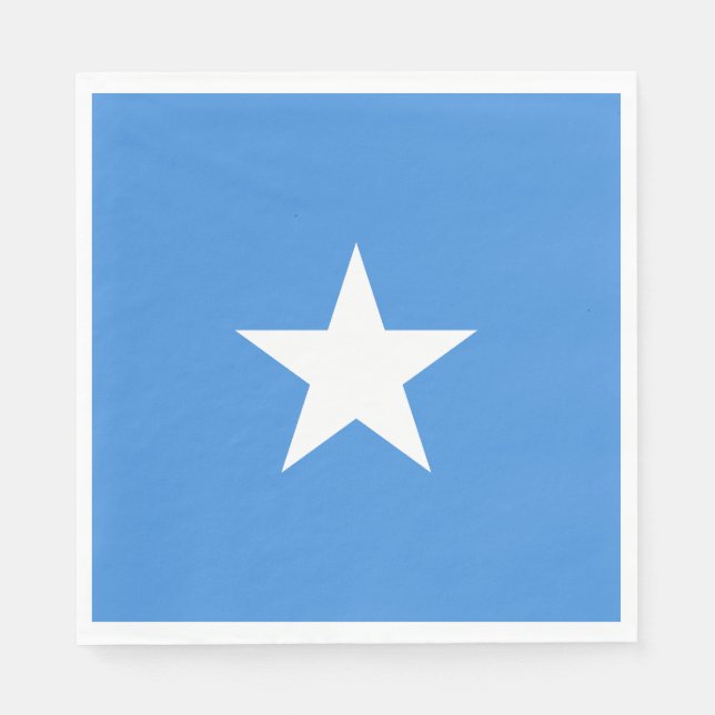 Somalia Flag Napkin (Front)