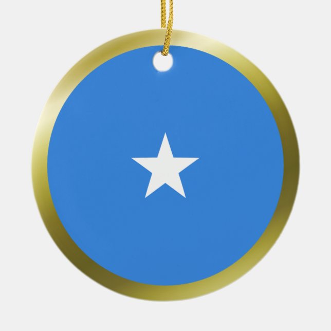 Somalia Flag Ornament (Front)