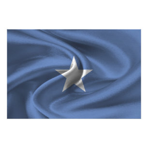 Somalia Flag Photo Print