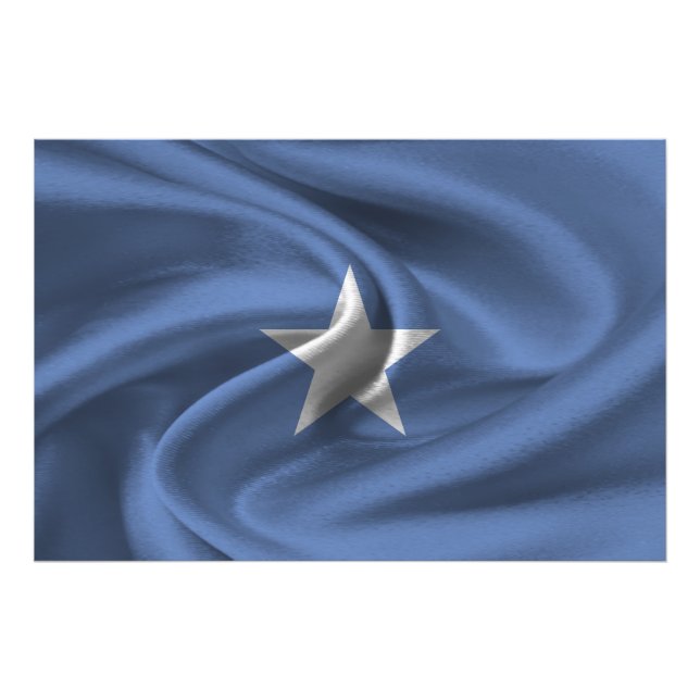 Somalia Flag Photo Print (Front)