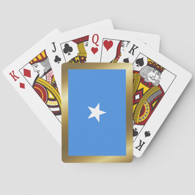Somalia Flag Playing Cards (Back)
