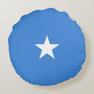 Somalia flag round pillow