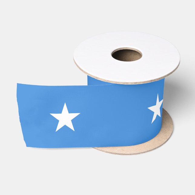 Somalia Flag Satin Ribbon (Spool)