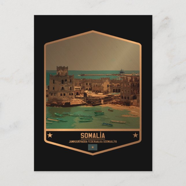 Somalia Postcard (Front)