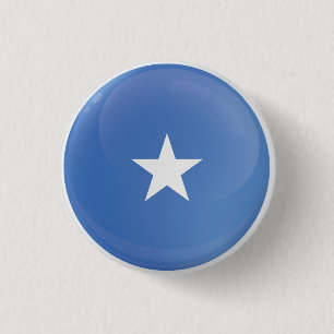 Somalia  Round Icon Flag 1 Inch Round Button