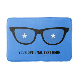 Somalia Shades custom bath mats