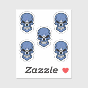 Somalia Smiling Skull Flag
