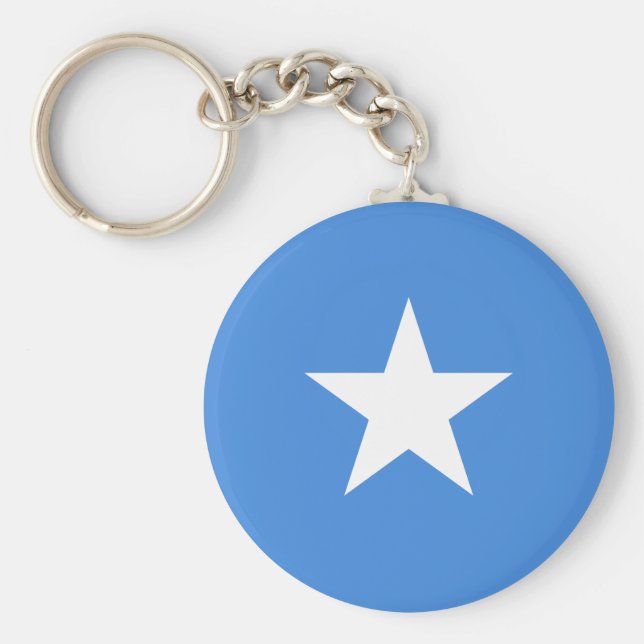 Somalia (Somalian) Flag Keychain (Front)