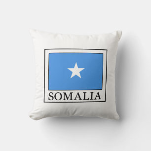 Somalia Throw Pillow