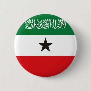 Somaliland ethnic flag 2 inch round button