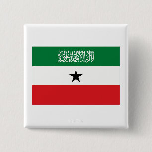 Somaliland Flag 2 Inch Square Button