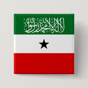 Somaliland Flag 2 Inch Square Button