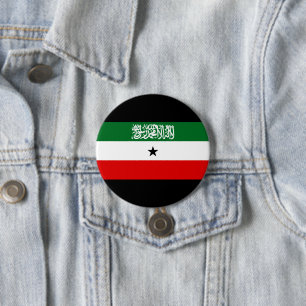 Somaliland Flag 3 Inch Round Button