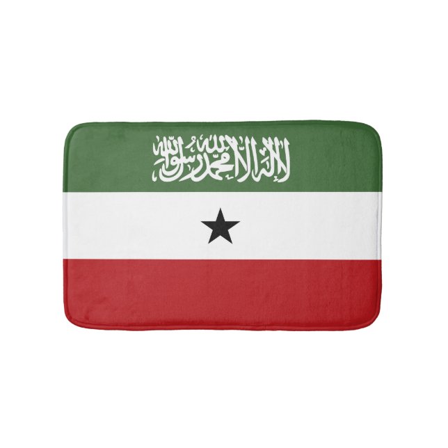 Somaliland flag bath mat (Front)