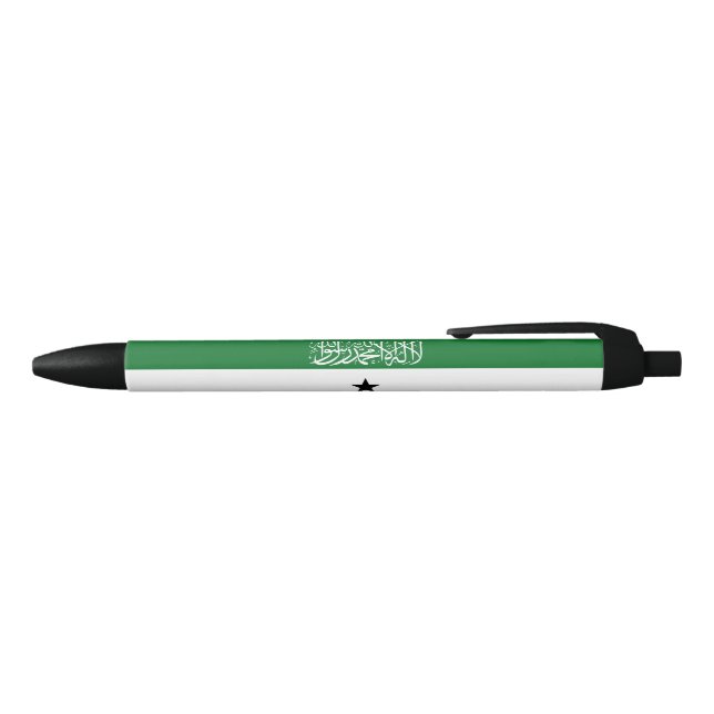 Somaliland Flag Black Ink Pen (Top)