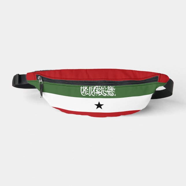Somaliland flag fanny pack (Front)