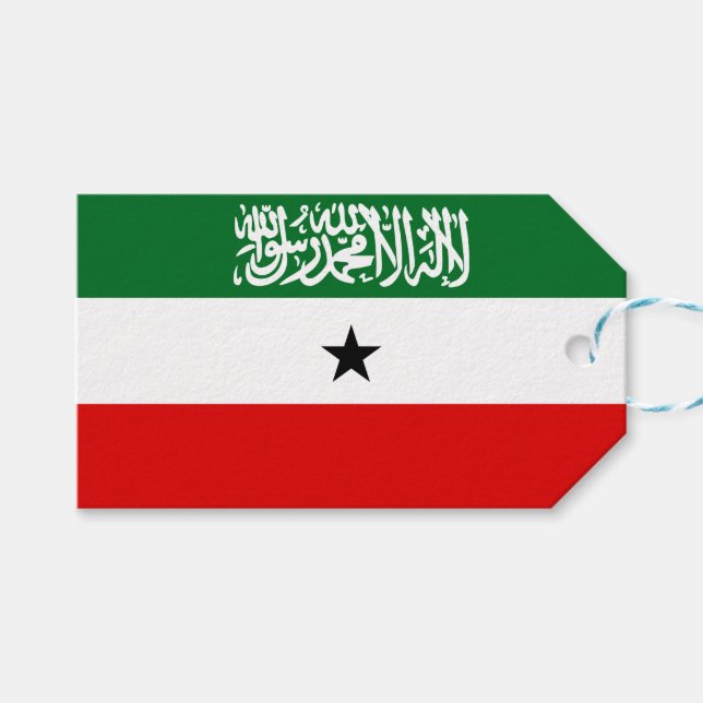 Somaliland Flag Gift Tags (Front (Horizontal))