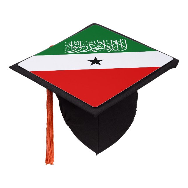 Somaliland Flag Graduation Cap Topper (Angled)