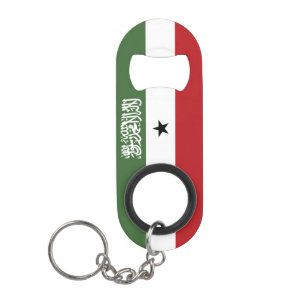 Somaliland flag keychain bottle opener
