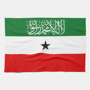 Somaliland Flag Kitchen Towel