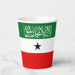 Somaliland Flag Paper Cups