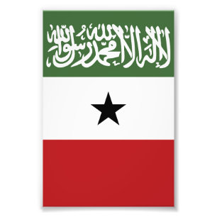 Somaliland flag photo print