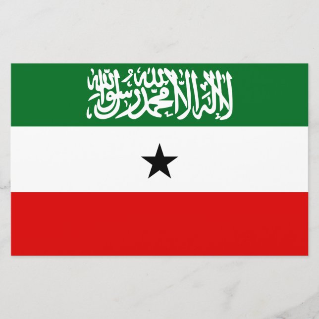 Somaliland Flag Stationery (Front)