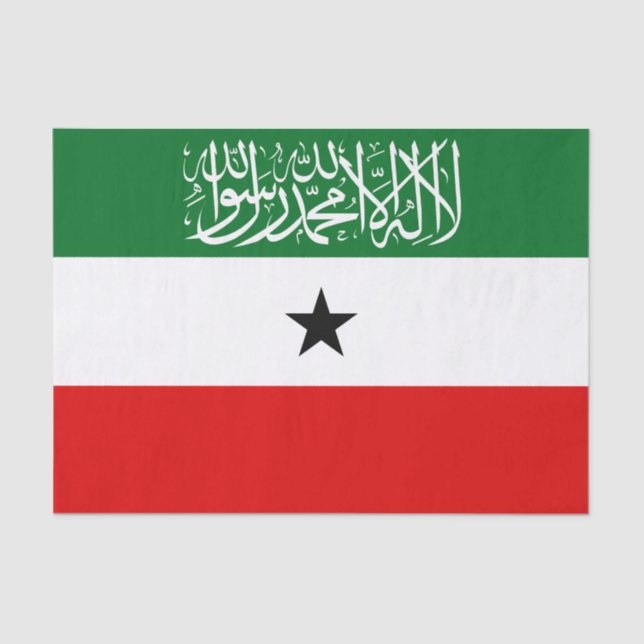 Somaliland Flag Tissue Paper (Front)