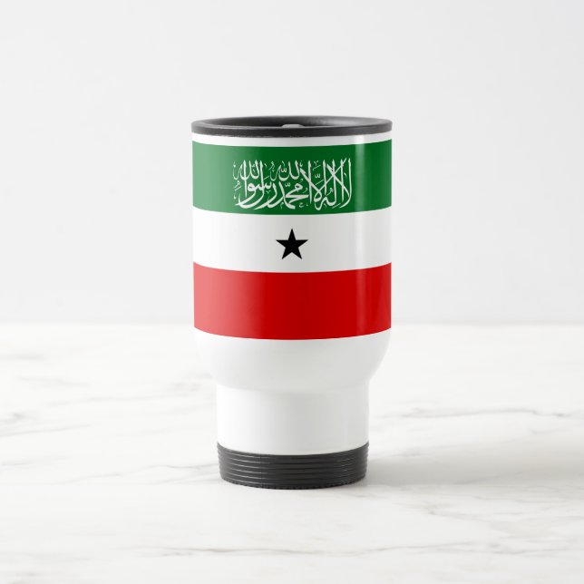 Somaliland Flag Travel Mug (Center)