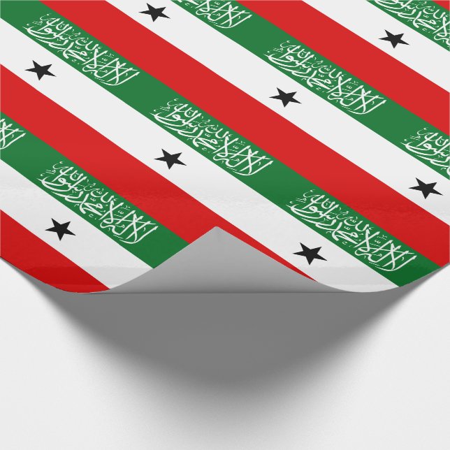 Somaliland Flag Wrapping Paper (Corner)
