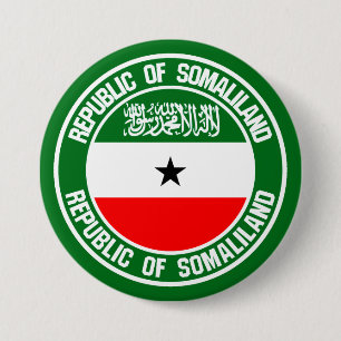 Somaliland Round Emblem 3 Inch Round Button