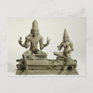 Somaskanda, Chola, Tamil Nadu (bronze) Postcard