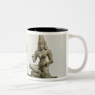 Somaskanda, Chola, Tamil Nadu (bronze) Two-Tone Coffee Mug