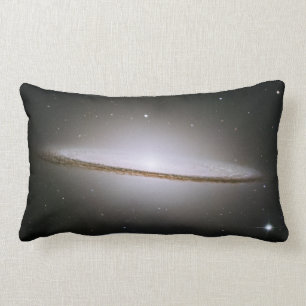 Sombrero Galaxy (Hubble Telescope) Lumbar Pillow