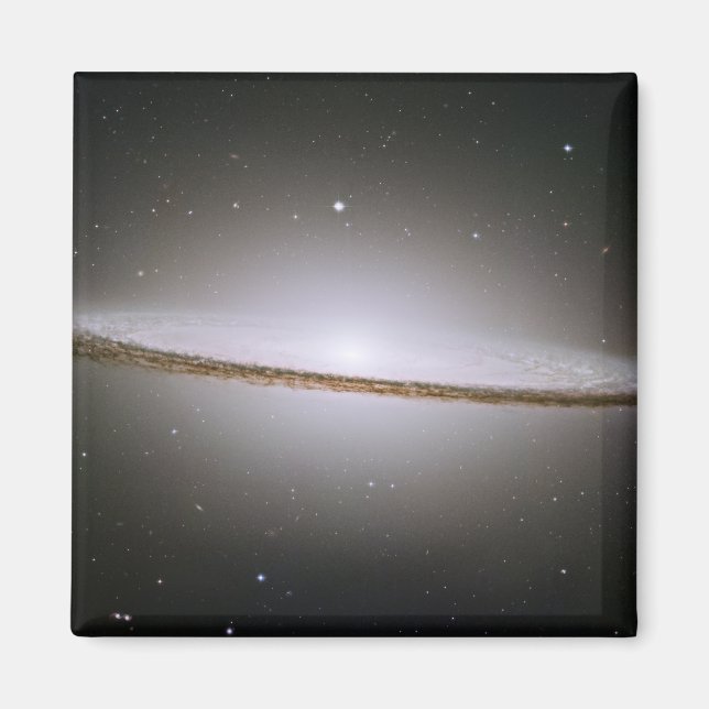Sombrero Galaxy (Hubble Telescope) Magnet (Front)