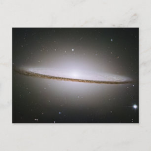 Sombrero Galaxy (Hubble Telescope) Postcard