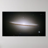 Sombrero Galaxy (Hubble Telescope)