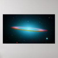 Sombrero Galaxy in Infrared Light