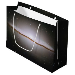 Sombrero galaxy large gift bag