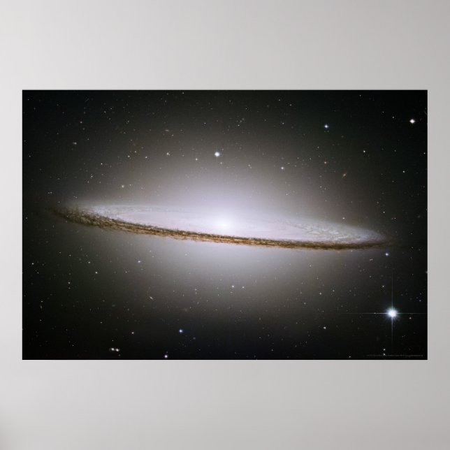 Sombrero Galaxy M104 36x24 (33x22) Poster (Front)