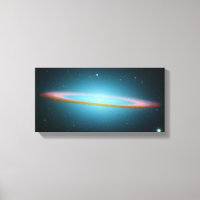 Sombrero Galaxy - M104 - toile enveloppée