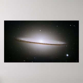 Sombrero Galaxy, M 104, NGC 4594, IRAS 12373-1121 Poster